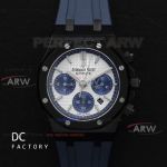 Perfect Replica Audemars Piguet For Sale - AP Royal Oak 41mm Blue Rubber Strap Swiss Watch